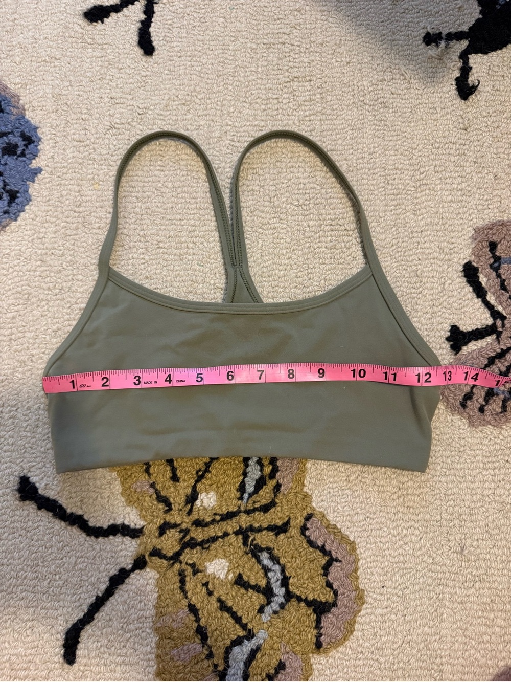 Vuori Women's AllTheFeels™ Bra in Pistachio - Picture 4 of 7